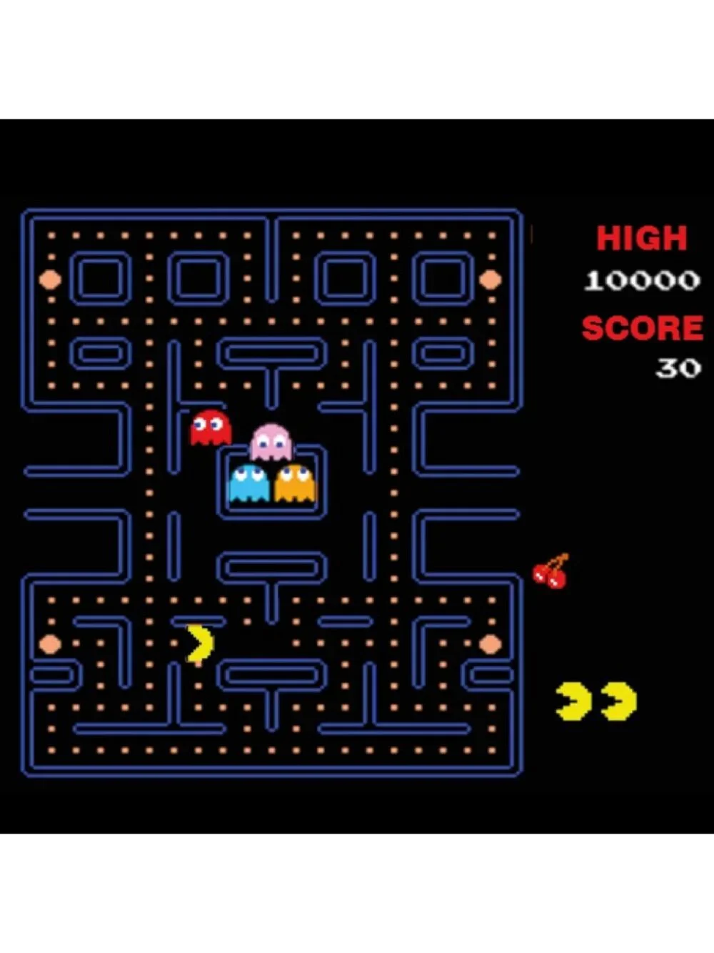 Classic Arcade Game in a Tin - 8-Bit Pac-Man with 4” Screen & Original Sounds